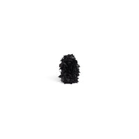 Hourglass Wallet On Chain With Satin Bows - Black