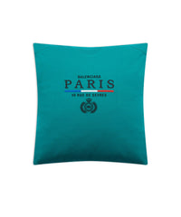 Jersey Pillow - Emerald & Black