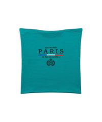 Jersey Pillow - Emerald & Black