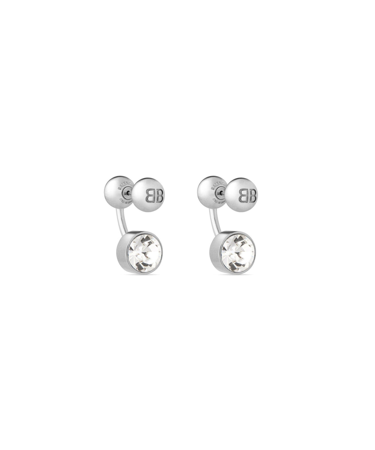 Everyday Earrings - Silver & Crystal