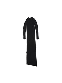 Spiral Maxi black Dress - Black