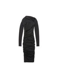 Twisted Mini black Dress - Black