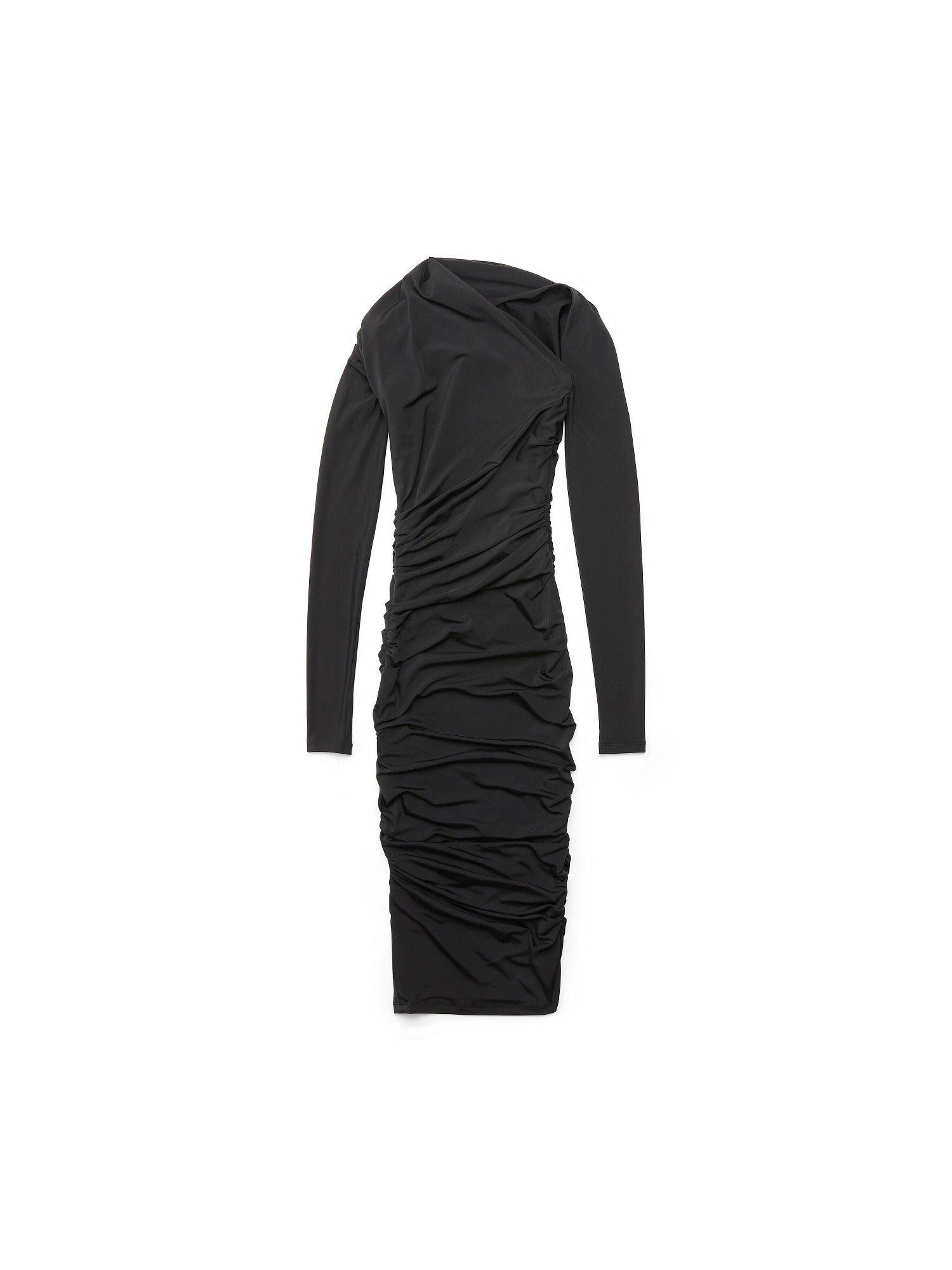 Twisted Mini black Dress - Black