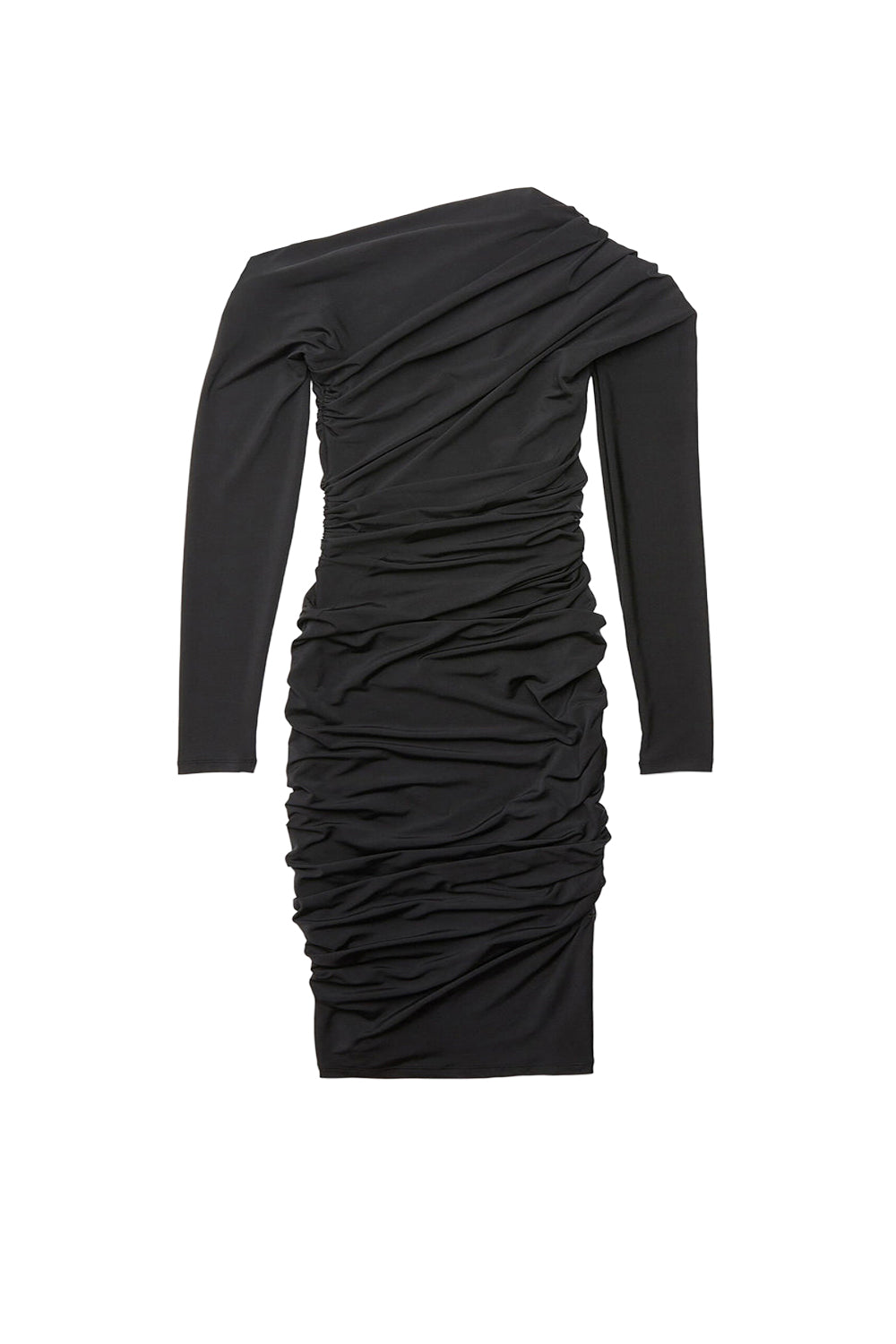 Twisted Mini black Dress - Black