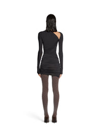 Twisted Mini black Dress - Black