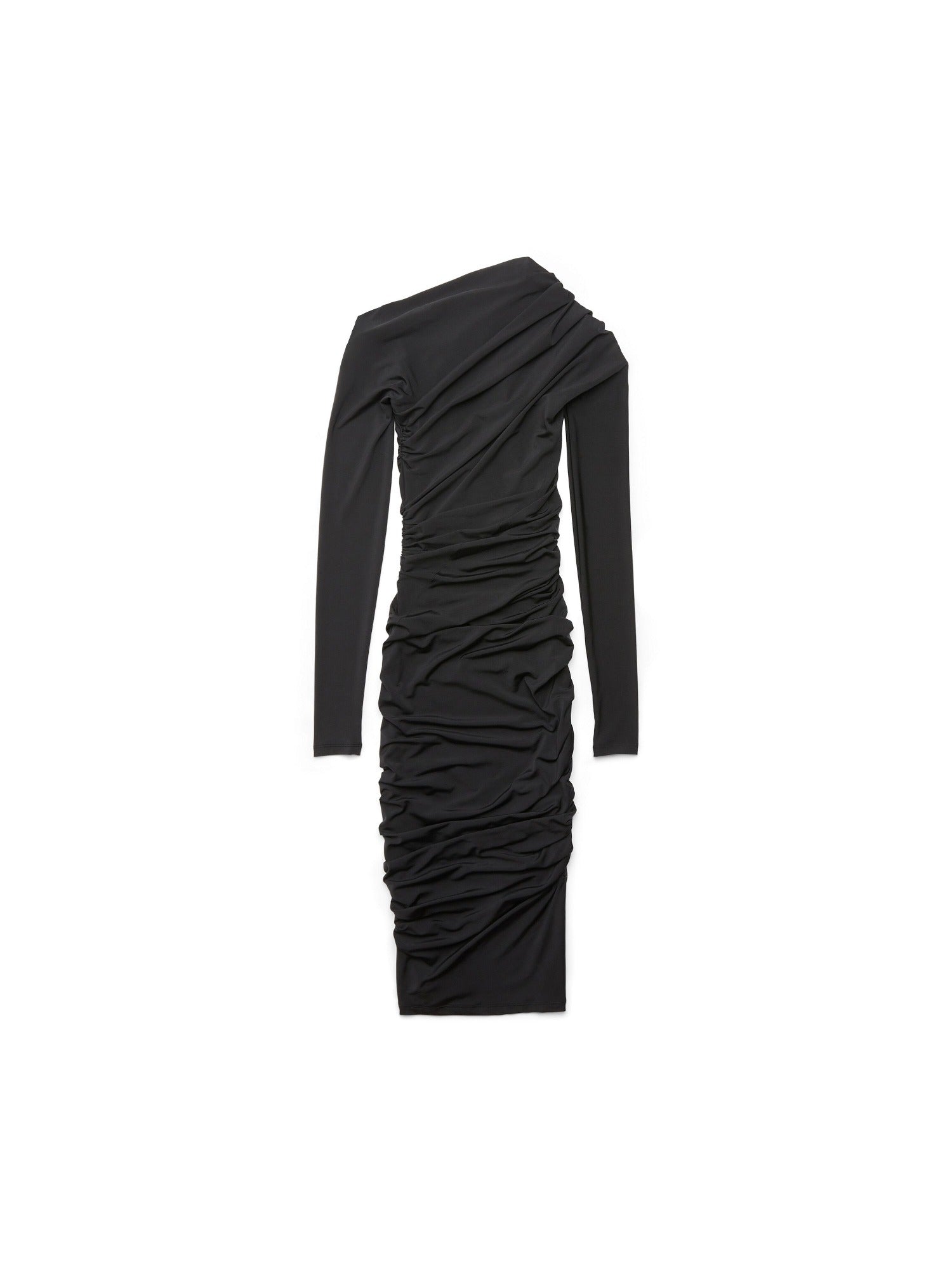 Twisted Mini black Dress - Black