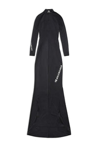 Sporty B Activewear Gown black Dress - Black