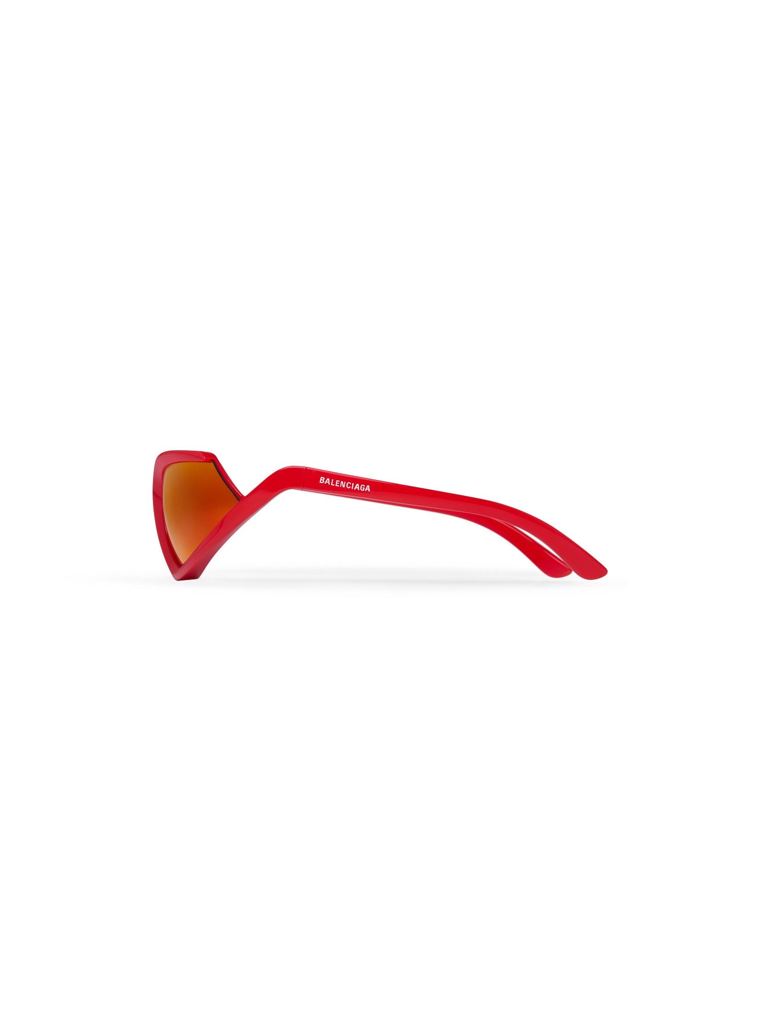 Side Xpander Cat red & mirror red Sunglasses - Red & Mirror Red