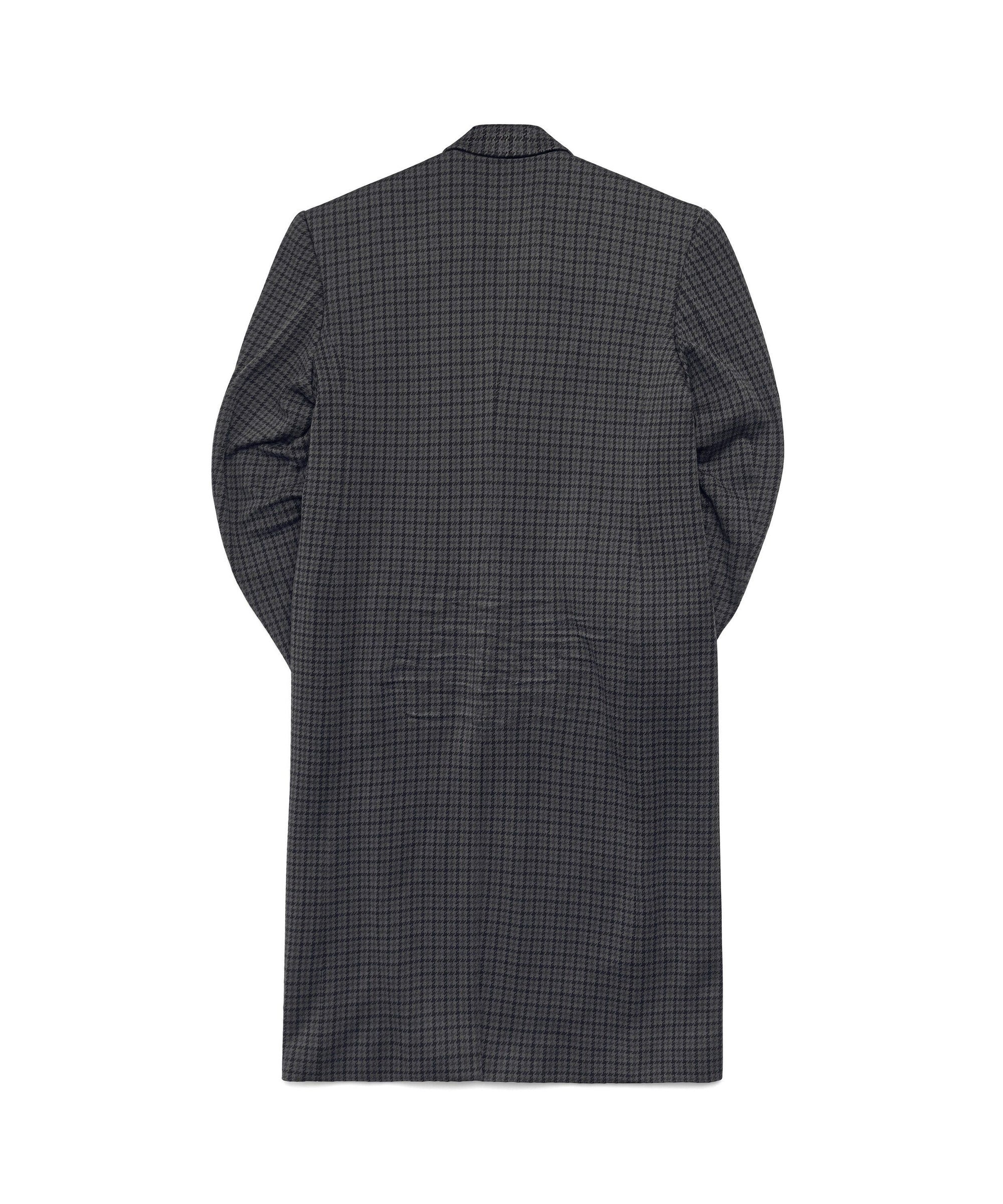 Tailored Knitted Coat - Grey