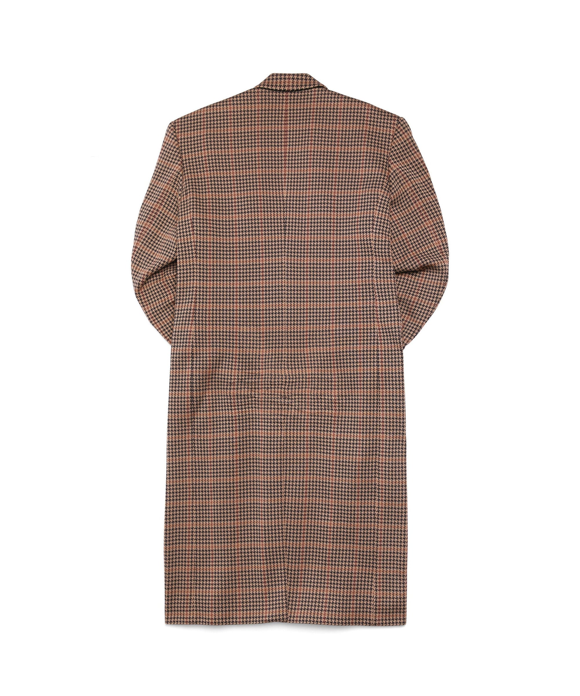 Tailored Knitted Coat - Beige