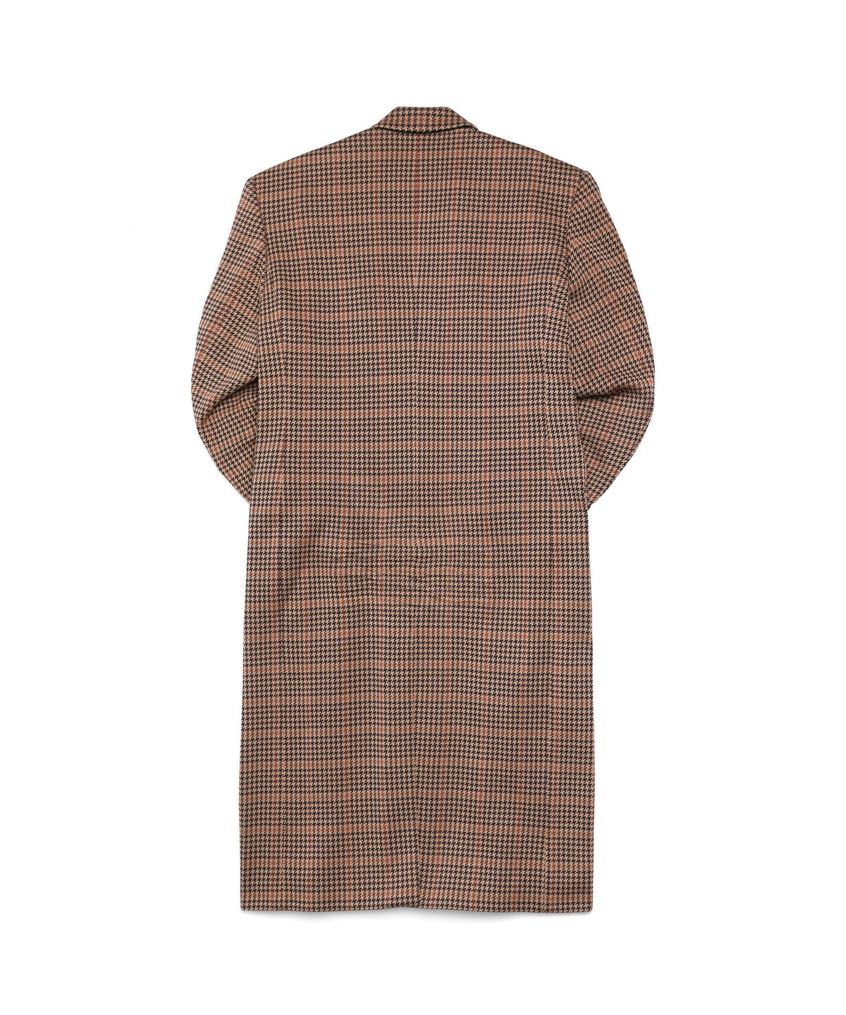 Tailored Knitted Coat - Beige