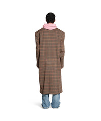 Tailored Knitted Coat - Beige