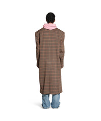 Tailored Knitted Coat - Beige