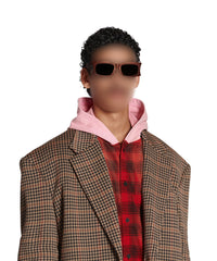 Tailored Knitted Coat - Beige