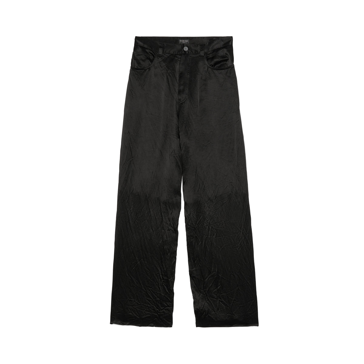 5 Pocket Baggy Pants - Black