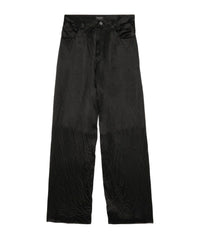5 Pocket Baggy Pants - Black