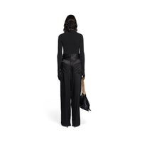 5 Pocket Baggy Pants - Black