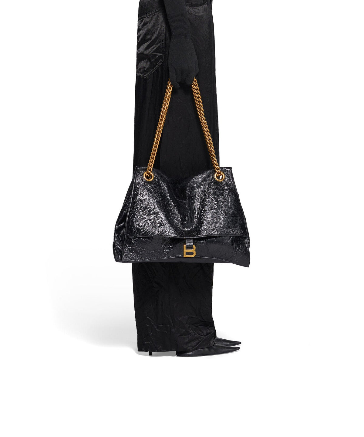 5 Pocket Baggy Pants - Black