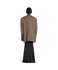 Tailored Knitted Jacket - Beige
