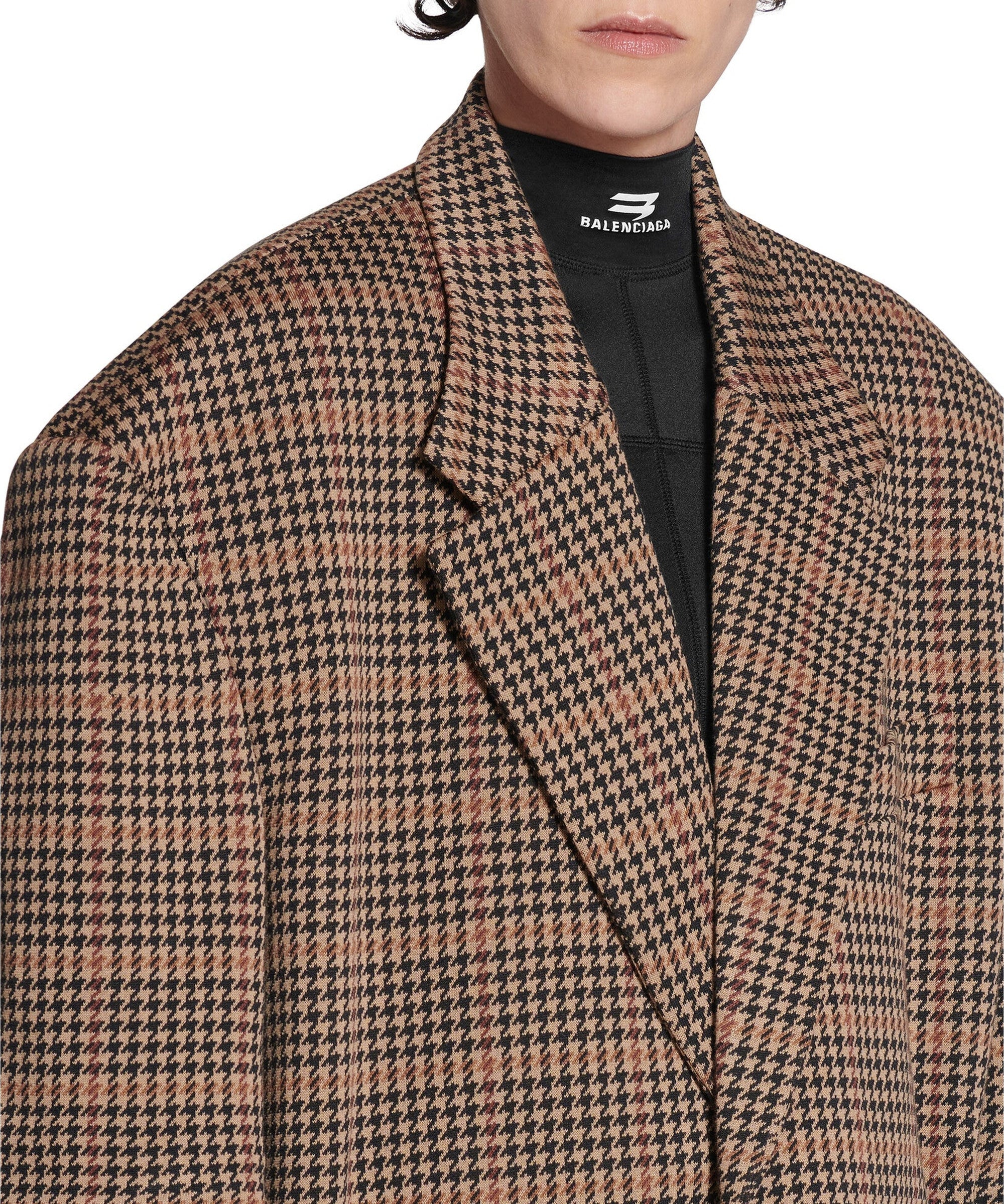 Tailored Knitted Jacket - Beige