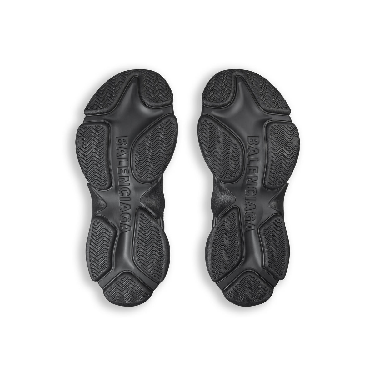 Triple S Mold Sneakers - Black