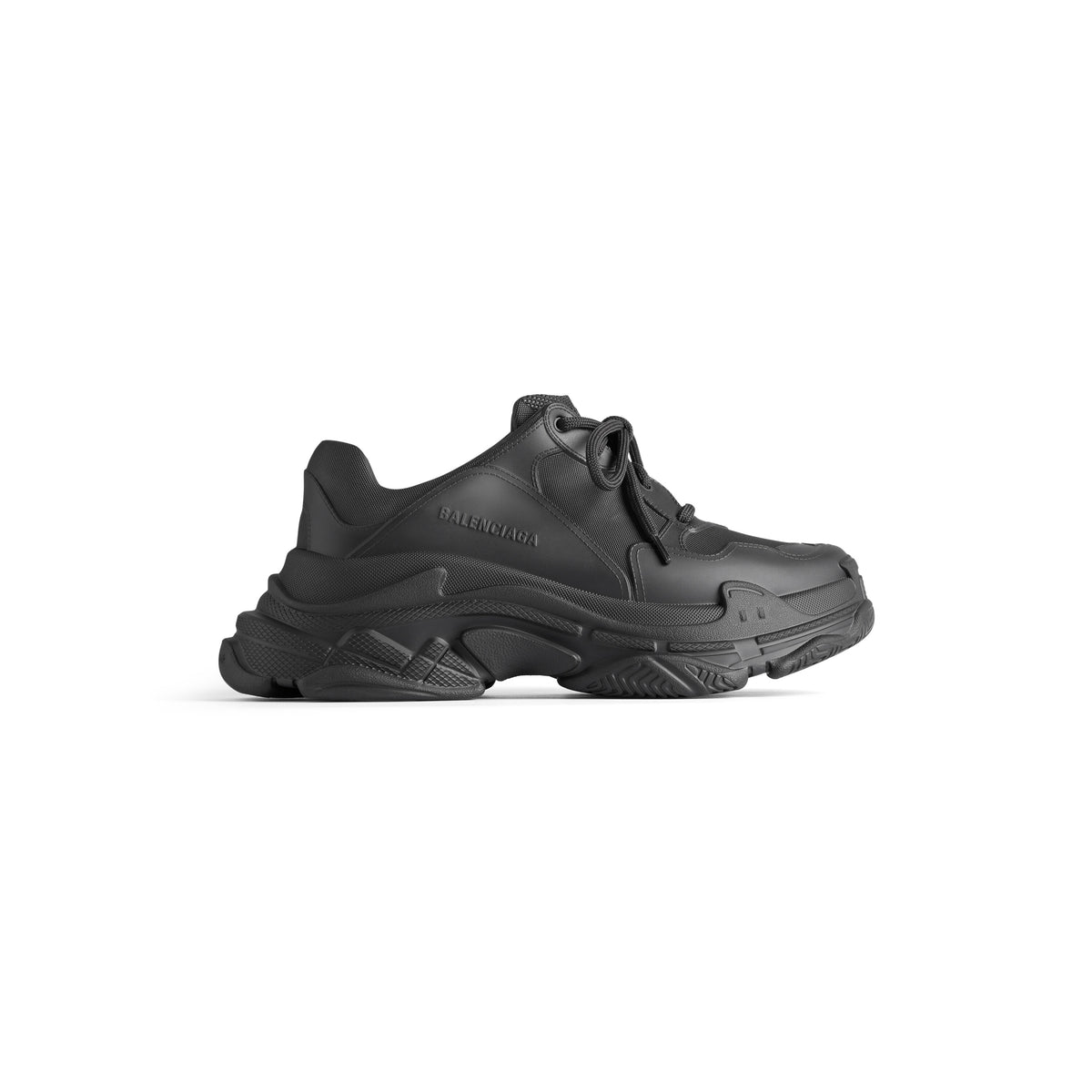 Triple S Mold Sneakers - Black