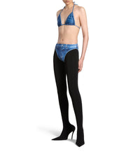 Trompe L'Œil Bikini - Washed Blue