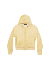 BB Paris Strass Zip-Up crystal Hoodie - Crystal