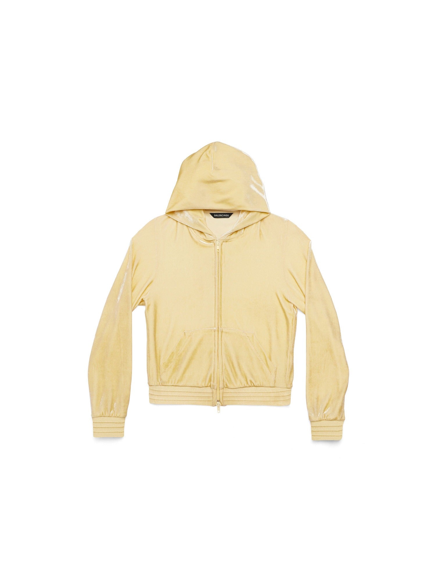 BB Paris Strass Zip-Up crystal Hoodie - Crystal