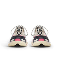 Triple S Mules - White & Pink & Black