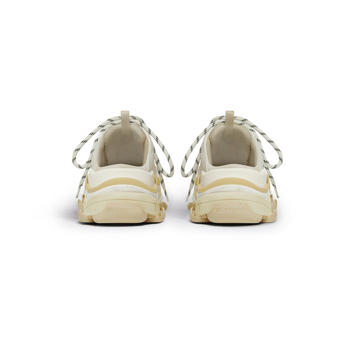 Triple S Mules - White