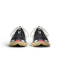 Triple S Mules - Black & White & Red