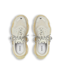 Triple S Mules - White