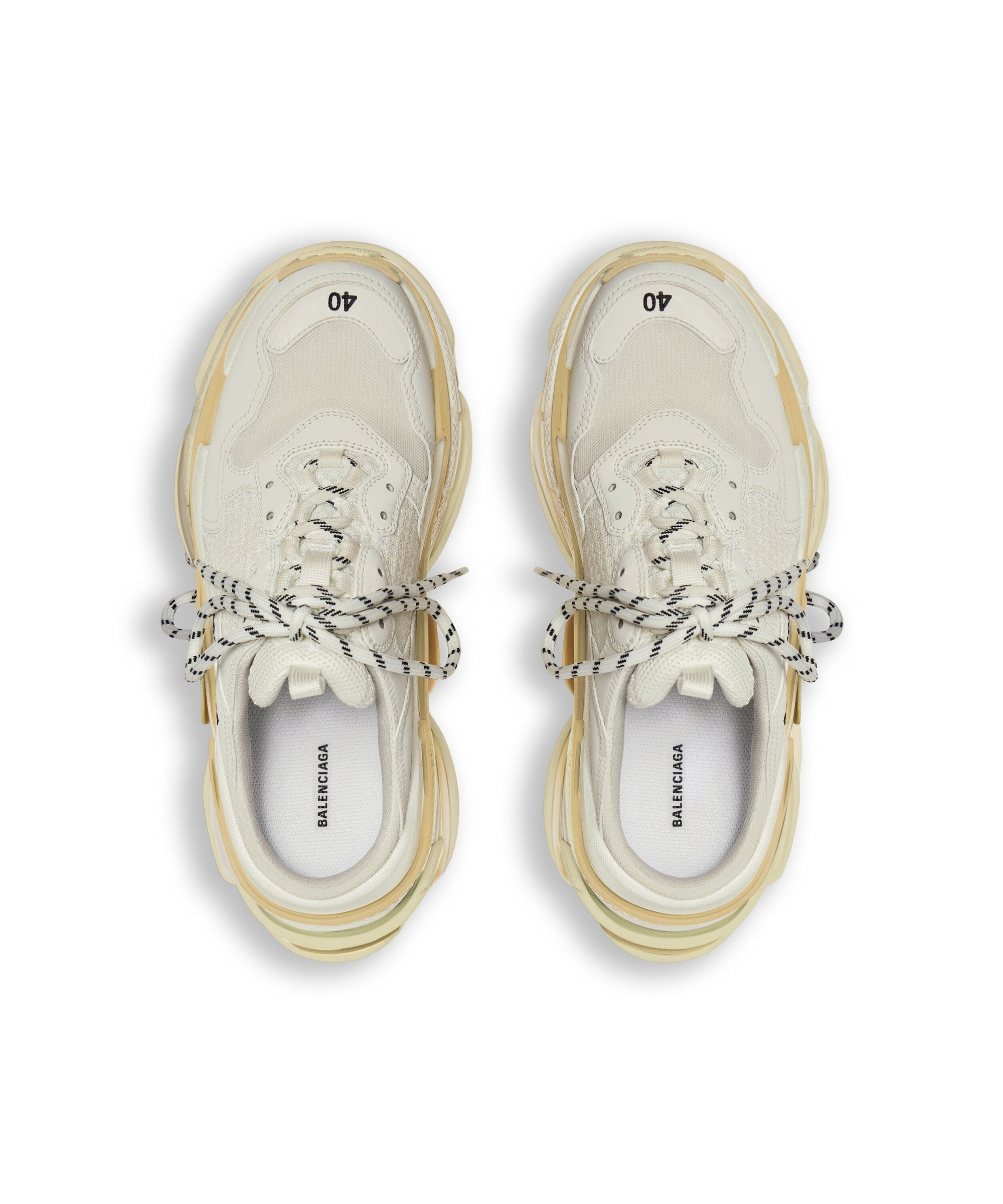 Triple S Mules - White