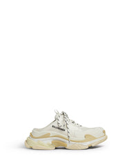 Triple S Mules - White