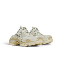 Triple S Mules - White