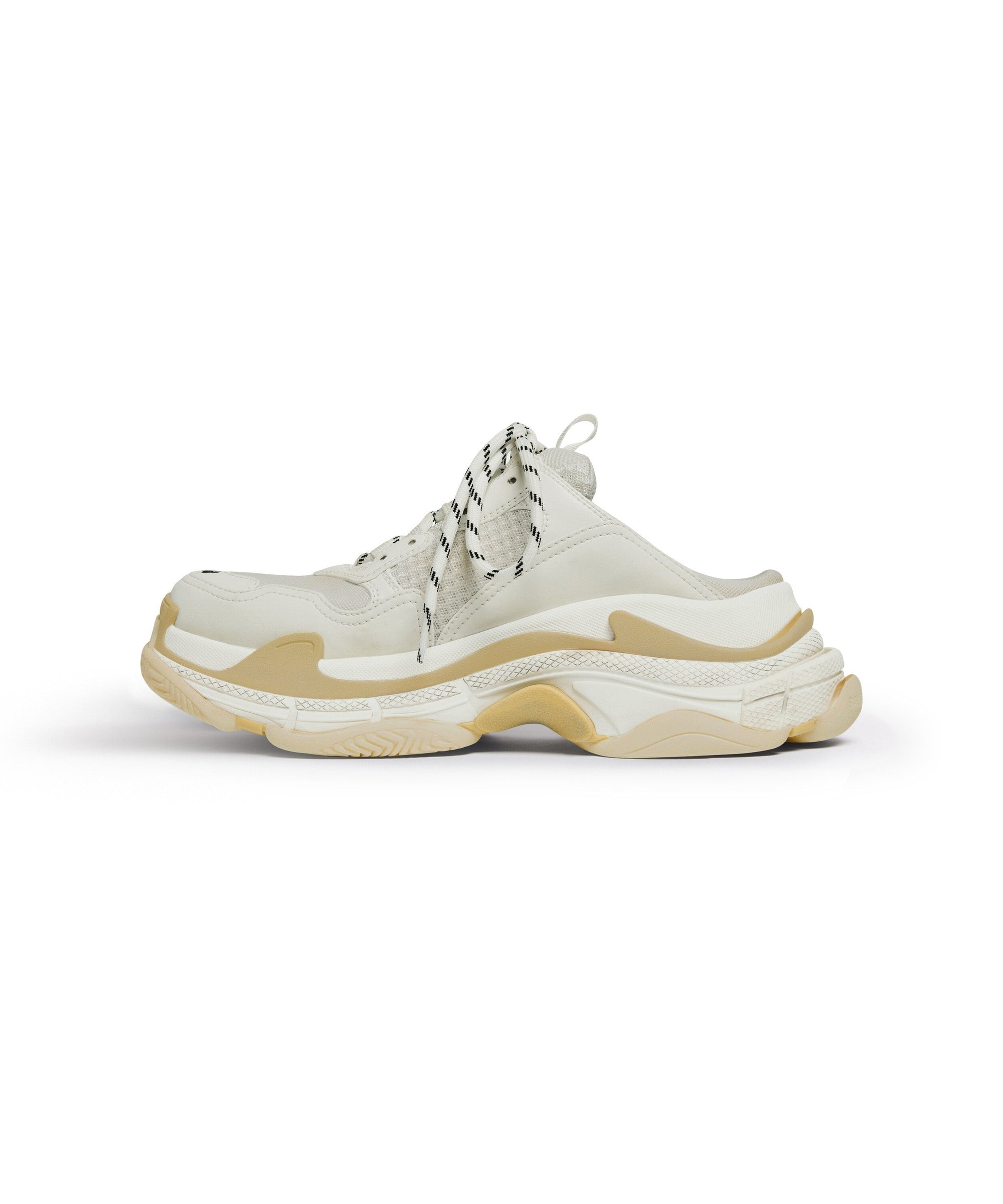Triple S Mules - White