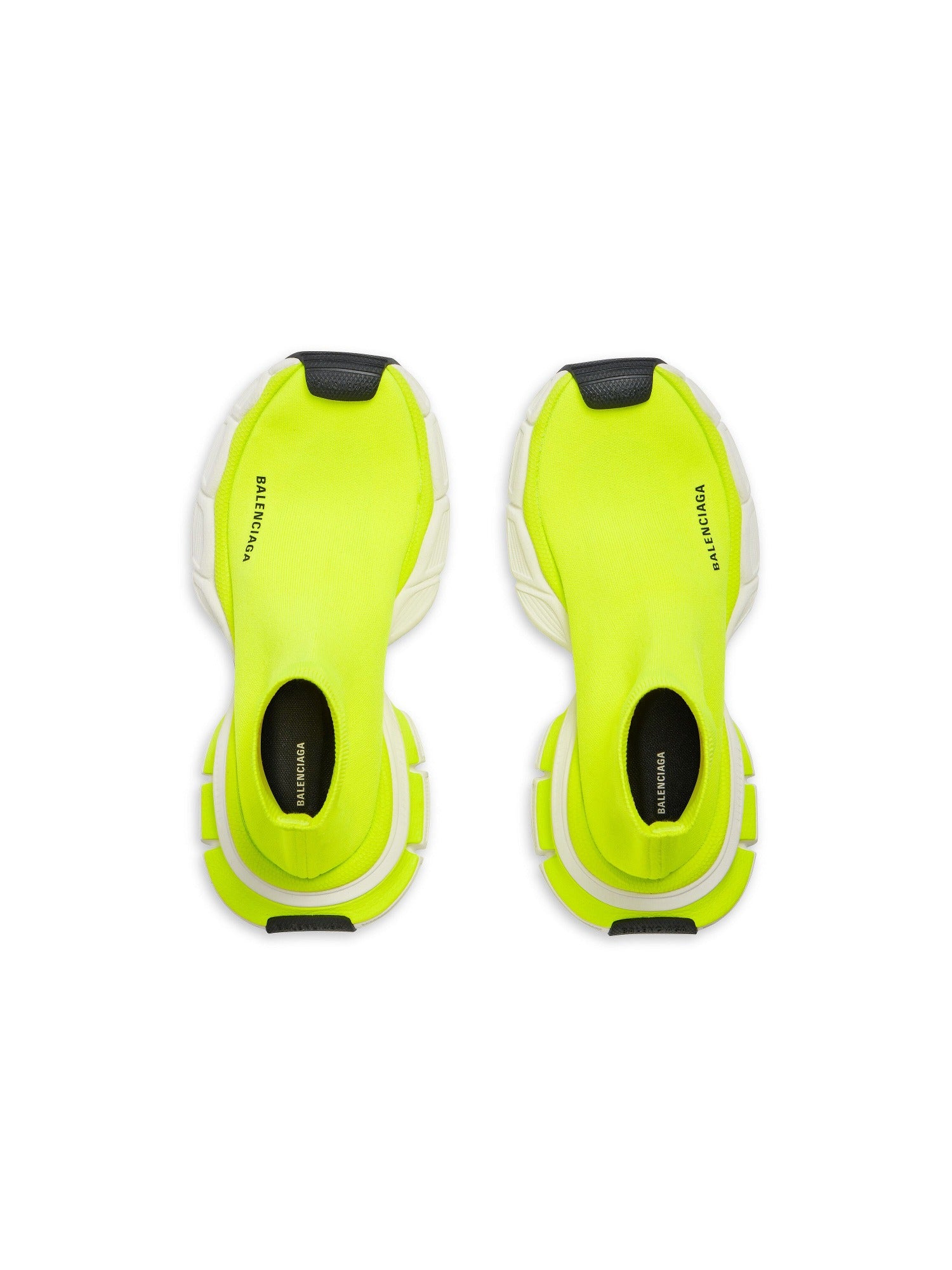 3Xl Sock yellow & white Sneakers - Yellow & White