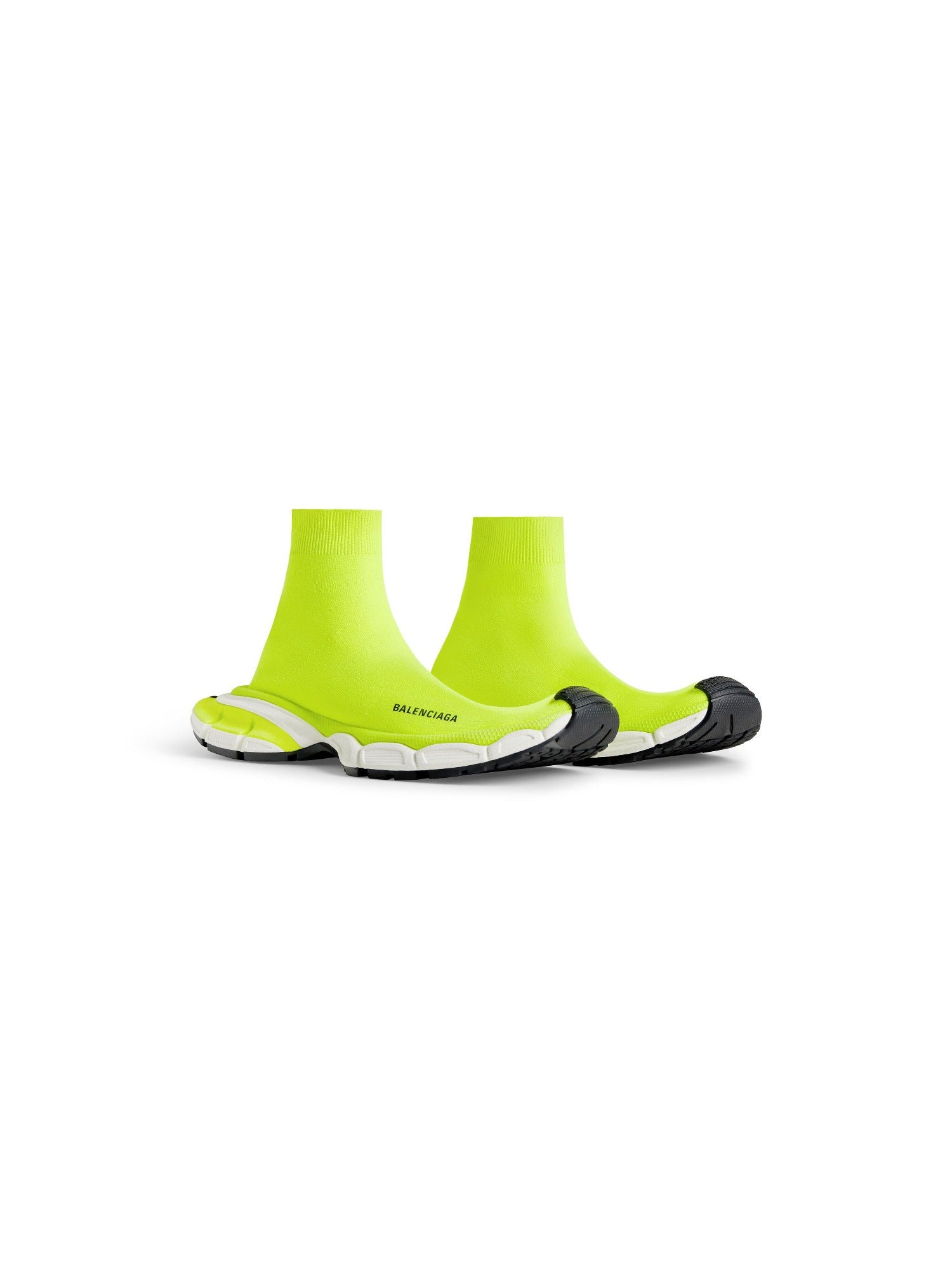 3Xl Sock yellow & white Sneakers - Yellow & White