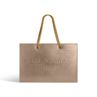 Duty Free Large Tote Bag - Dark Mink Grey