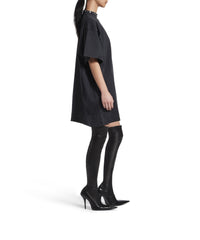Pierced T-Shirt Oversized - Washed Black