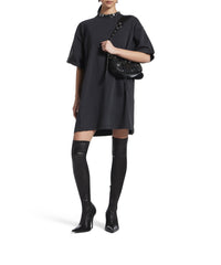 Pierced T-Shirt Oversized - Washed Black