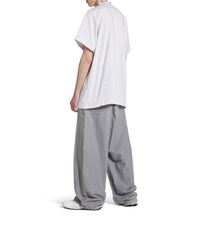 Pierced T-Shirt Oversized - White