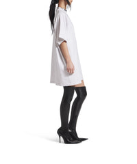 Pierced T-Shirt Oversized - White
