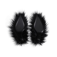 Flex Fur 110 Pumps - Black