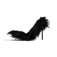 Flex Fur 110 Pumps - Black