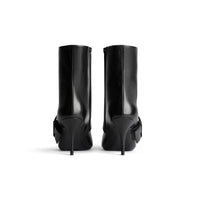 Knife Belt 80 Booties - Black & Silver