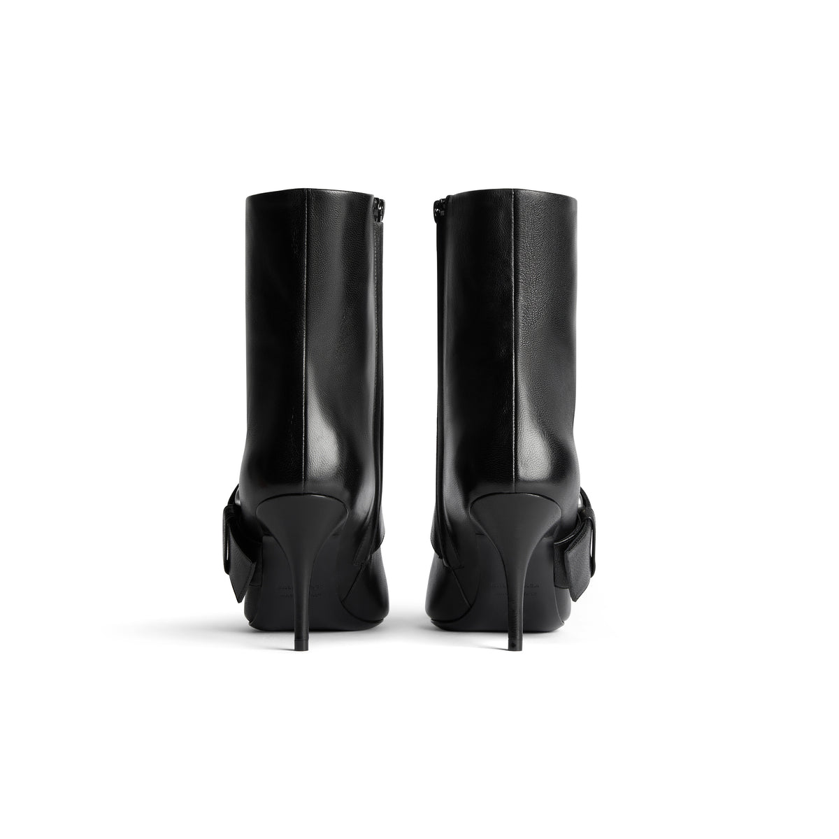 Knife Belt 80 Booties - Black & Silver