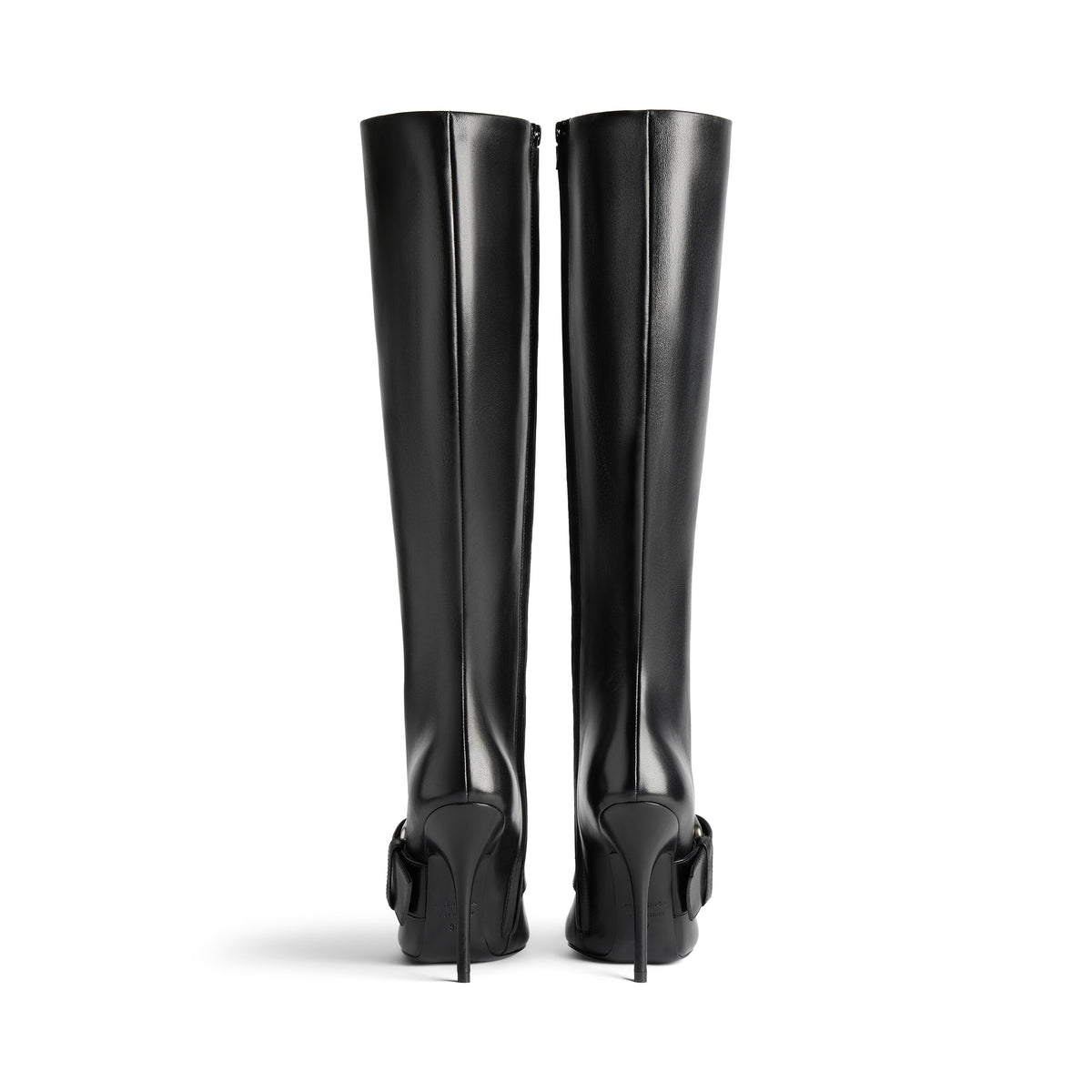 Knife Belt 110 Boots - Black & Silver