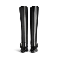 Knife Belt 110 Boots - Black & Silver